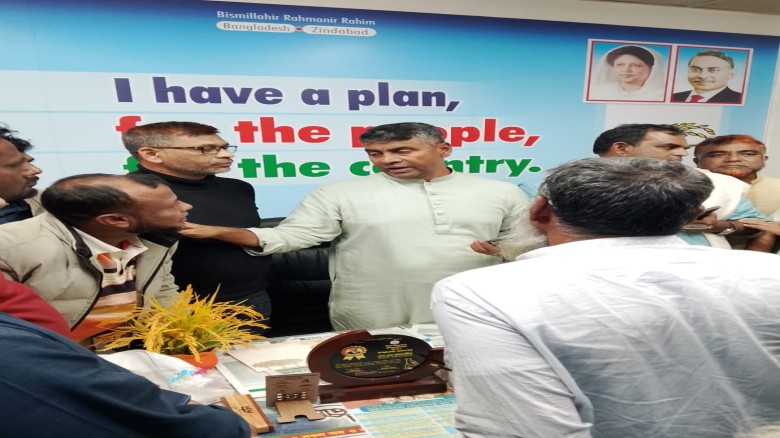 লোকাল এলাকায় বৈষম্য দুর করে উন্নয়নে সমতা আনার ঘোষণা এস এস জাহাঙ্গীরের